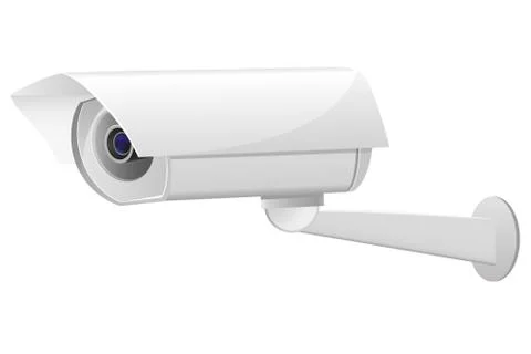 Video surveillance camera vector illustration Stock Illustration