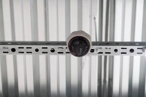 Video surveillance from the ceiling Stock Photos