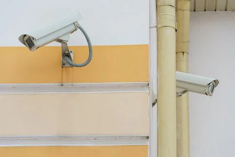 Video surveillance systems. Security systems and protection from theft. Sec.. Foto stock