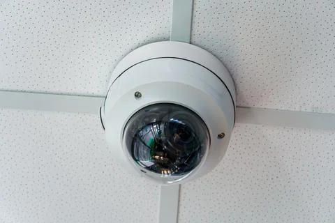 Video surveillance systems. Security systems and protection from theft. Secur Stock Photos