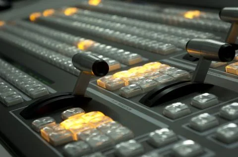 Video switcher. Stock-Fotos