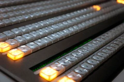 A video switcher. Stock Photos