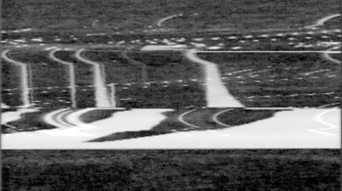 Video tape damage 库存影片 8577474