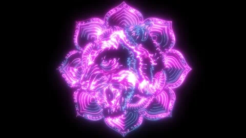 Video of Tiger Head mandala Vidéo 274942625
