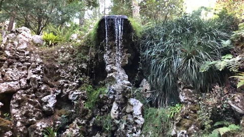 This is a video of a tiny waterfall in Portugal Stock Footage 120263328