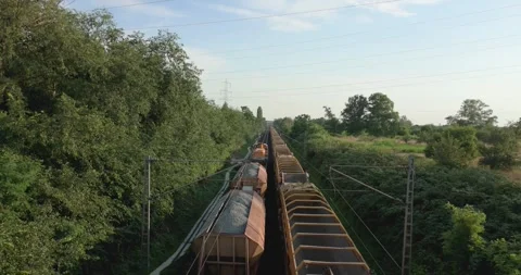 Video of the track work as part of the Deutsche Bahn Riedbahn renovation in20 Stock Footage 281651124