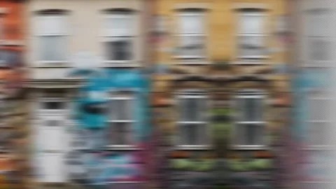 Video transition, abstract graffiti. Stock Footage 321306742