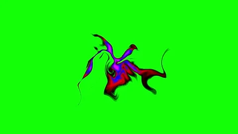 Video transition, from black to green, multicolor spreading puddle Stock Footage 153787935