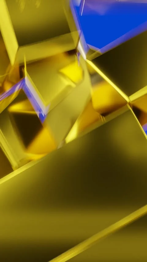Video transition with gold bars Stock Footage 297123802