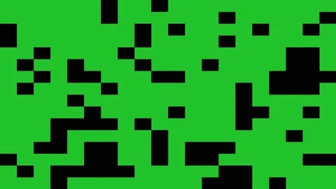 Video transition, from green to black background, smooth medium rectangular Stock Footage 161093789