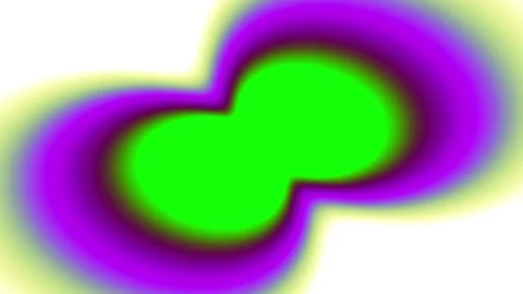 Video transition, two circles, multicolored in the center, overlay Stock Footage 153787952