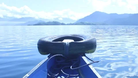 Video a  trip Morowali Bay Stock Footage 141703189