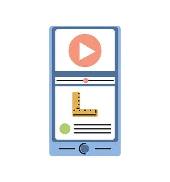 Video tutorial diy Illustrazione stock