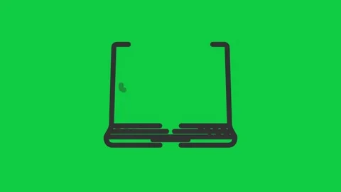 Video tutorial icon on green for e-learning and knowledge sharing. Stock Footage 296634686