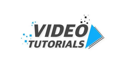 Video tutorial icon on white background. Motion graphics. Stock Footage 153489252