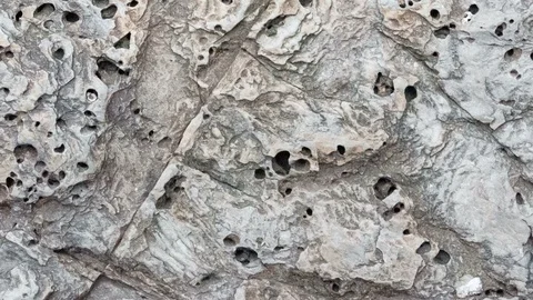 Video of typical stone wall of an ancient Italian house Video stock 112247381