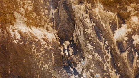 Video of typical stone wall of an ancient Italian house Stock Footage 113072037