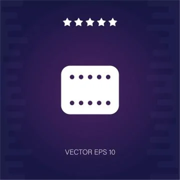 Video vector icon Stock Illustration