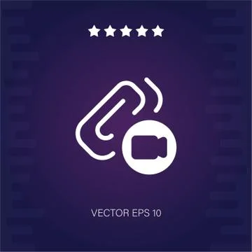 Video vector icon Stock Illustration