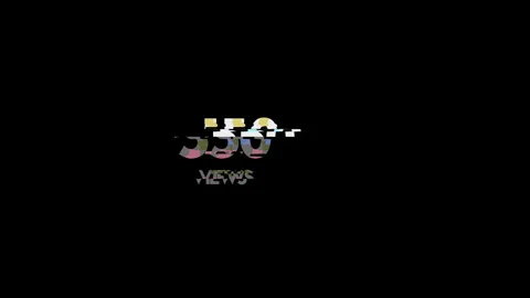 Video view counter increasing rapidly on a black background Stock Footage 340821002