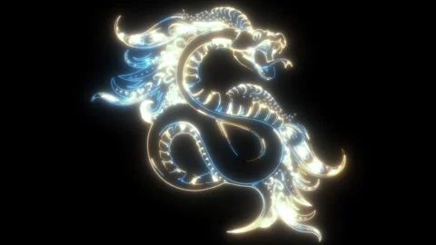Video of viper snake with mandala. 스톡 동영상 274884410