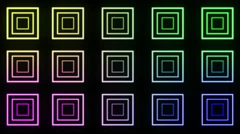 Video Wall 1 Stock-Footage 10896645