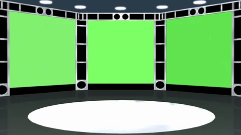 Video wall animation - green screen effect Video stock 39636065