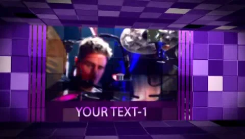 Video Wall Presentation 스톡 After Effects