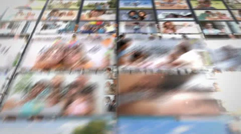 Video Walls in 3d space - AE Version 5 Stockmateriaal After Effects