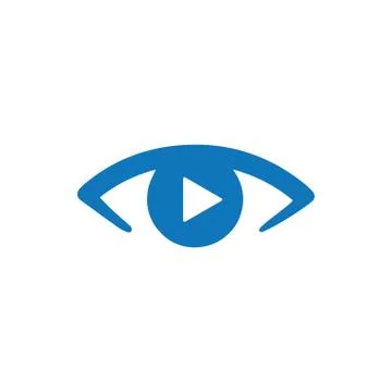 Video Watching Icon Stock Illustration