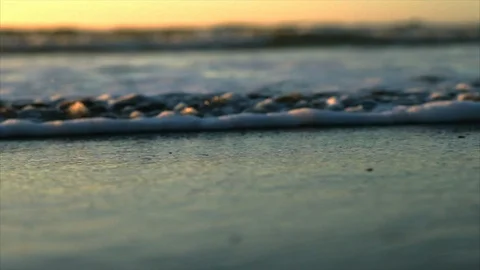 Video of waves at beach. Stock Footage 88407285