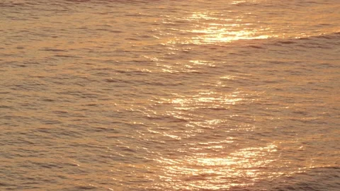 Video of the waves of the sea (Pacific Ocean in Lima, Peru) at sunset. Stock Footage 236274239