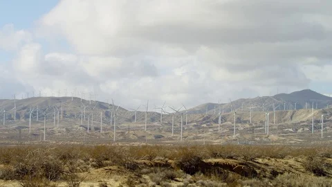 The video of windmills Stock Footage 77040642