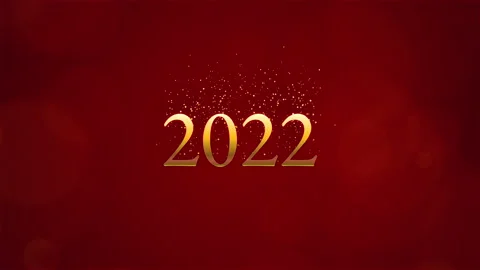 Video with the word "2022" in it. 스톡 동영상 150293419