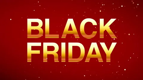 A video with the words "Black Friday" in it. Gorgeous and elegant design. 動画素材 150474965