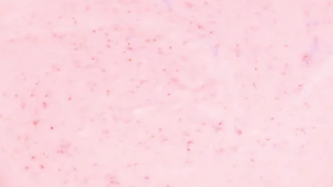Video of yogurt with raspberry jam Stock Footage 331791554