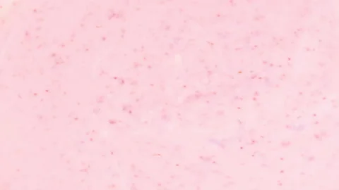 Video of yogurt with raspberry jam Stock Footage 331791559