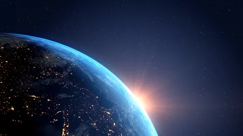 Videoanimation of planet Earth Stock Footage 104857585