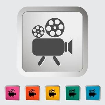 Videocamera Stock Illustration