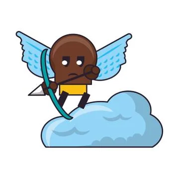 Videogame characters and elements cartoons 스톡 일러스트