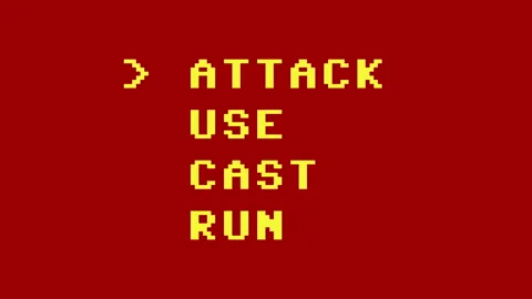 Videogame choice list clear Stockbeeldmateriaal 157399465