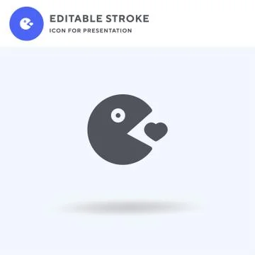 Videogame icon vector, filled flat sign, solid pictogram isolated on white, l Stock Illustration