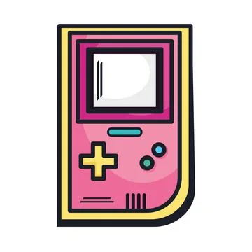 Videogame nineties patch Stock Illustration