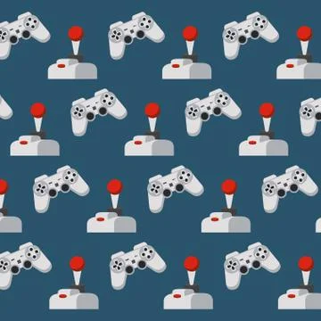 Videogames vintage background イラスト素材