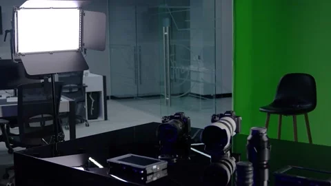 Videographer Workspace Stock Footage 235845930