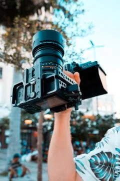 Videomaker Foto stock