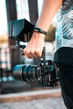 Videomaker Foto stock