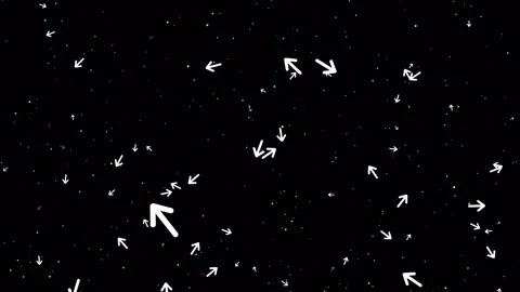 Videophone minute duration abstract 3D computer generation, screen save Stock Footage 272482139