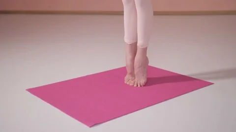 Videos with foot exercises. Stock Footage 171462001