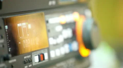 Videotape recorder 1 Stock Footage 12136268